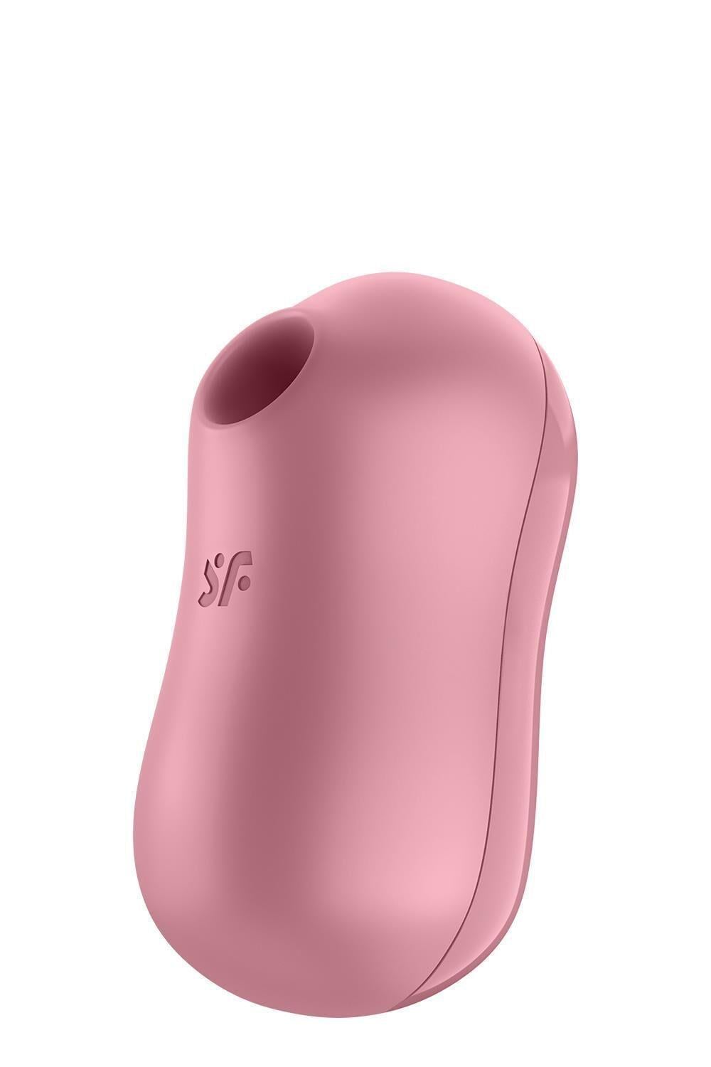 Стимулятор вакуумный с вибрацией Satisfyer Cotton Candy Light Red (SO6282)