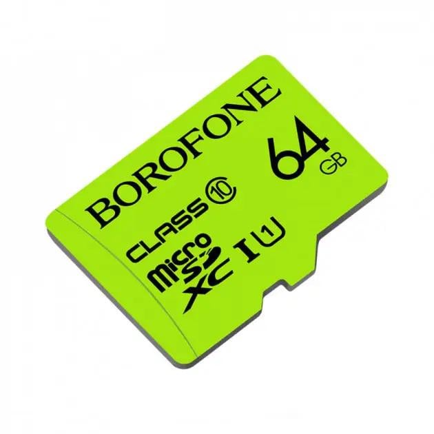 Карта памяти Borofone microSDXC 10 Class 64 GB (00-00013657)