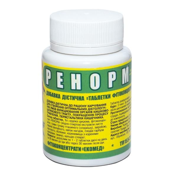 Смесь экстрактов Экомед Ренорм 60 таб. (000026977)