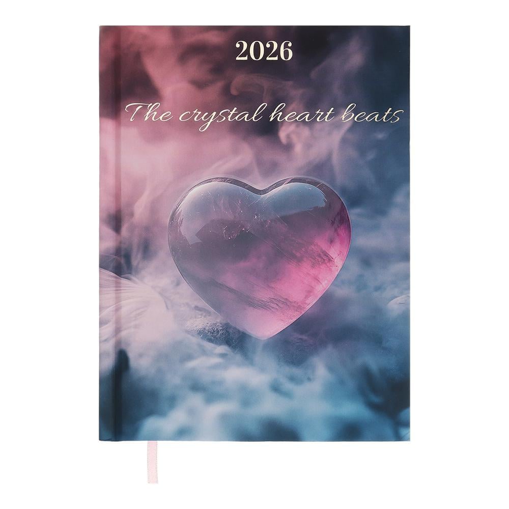 Дневник датированный 2026 Buromax Romantic A5 336 стр. Аквамарин (BM.2170-17)