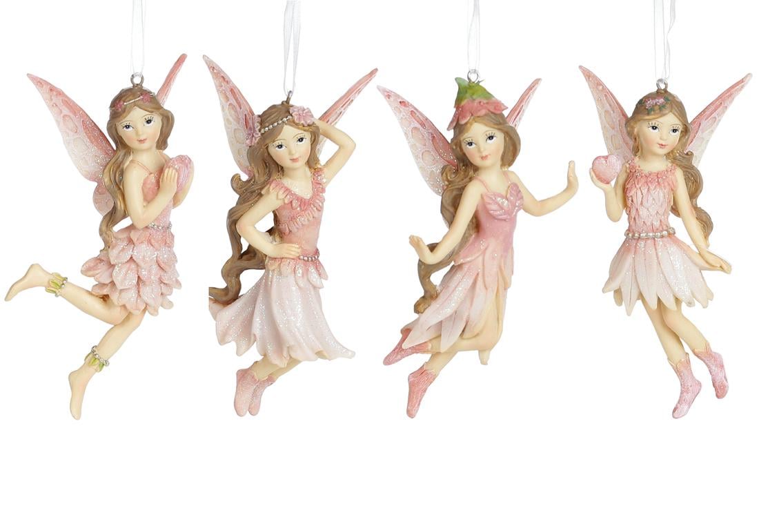 Набор елочных украшений BonaDi 4 шт. Фея (707-559) Набор елочных украшений BonaDi 4 шт. Фея (707-559)