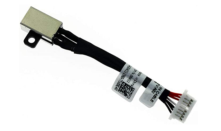 Роз'єм живлення для ноутбука Dell Inspiron 7778/7779/P30E 450.08504.0012 з кабелем шлейф гніздо (1499112204)