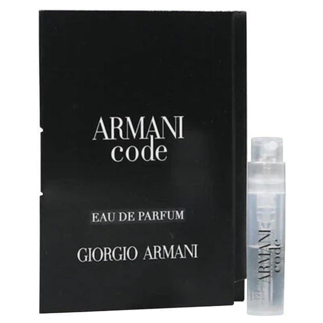 Парфумована вода для чоловіків Giorgio Armani Code 1,2 мл пробник (383582)