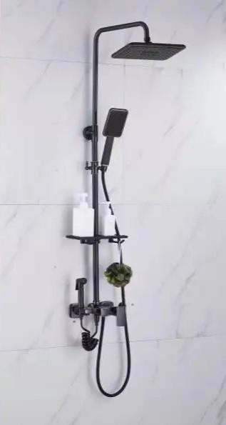 Душова система настінна TOR-Fly CB-005 Чорний (05224) - фото 5 Душова система настінна TOR-Fly CB-005 Чорний (05224) - фото 5