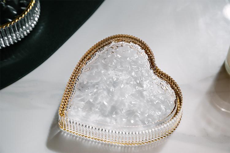 Блюдо Сердце 11452 12,4х12,7 см Золотистый (4571570)