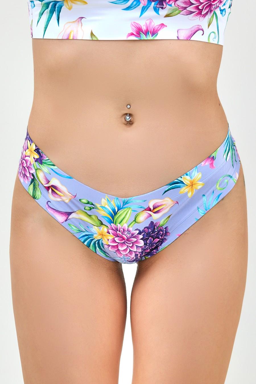 Трусики женские Mememe стринг с ярким принтом S Разноцветный (85069-60231-80)