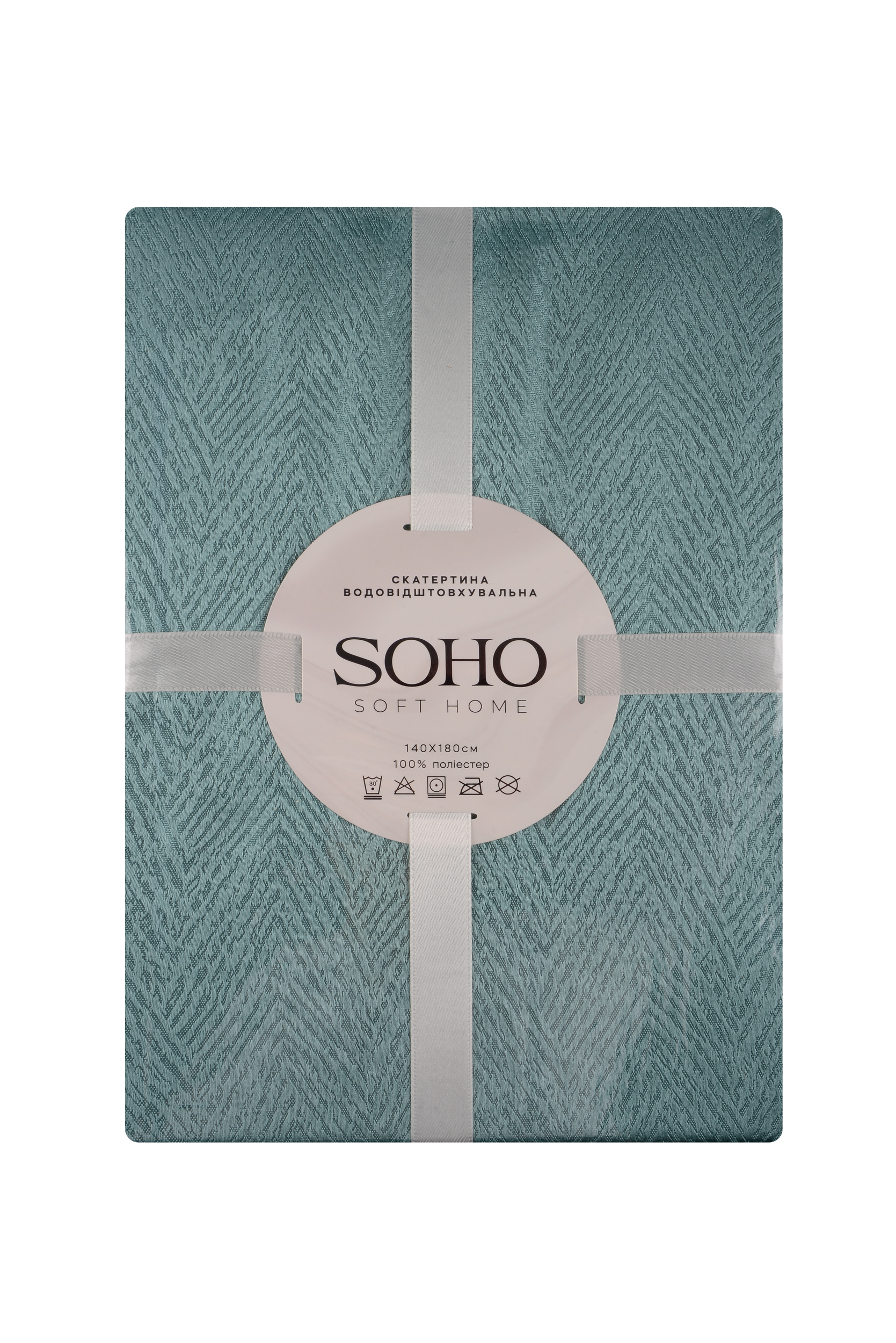 Скатерть водоотталкивающая SOHO Oxford Turquoise 140х180 см (04-TC-00644-1)