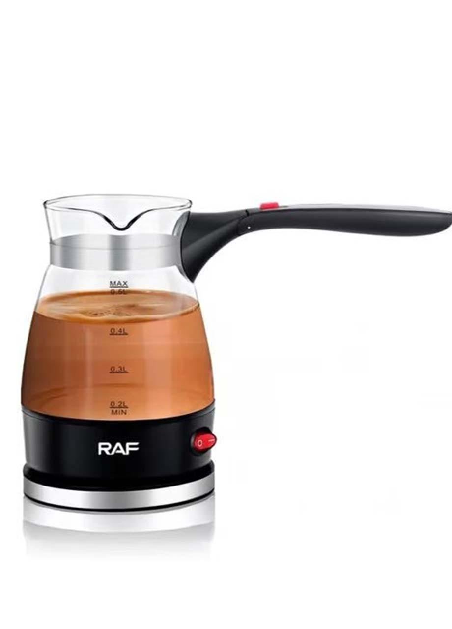 Турка электрическая Raf R128 600 Вт пластик 0,5 л Черный (4646469)