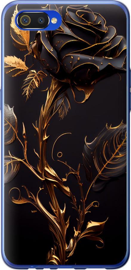 Чехол на Realme C2 Роза 3 (5552t-1852-42517)