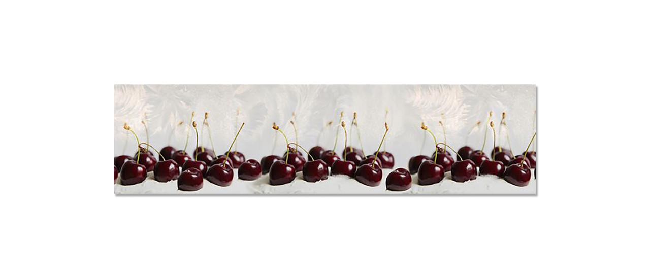 Наклейка виниловая на кухню Zatarga Спелые вишни 650х2500 мм (1289776776)