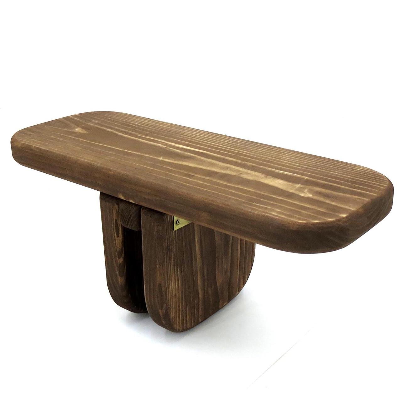 Скамейка для медитации из дерева Салим Капучино (СМЕ-002709)