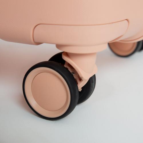 Валіза пластикова Wings PP08 середня Рожевий - фото 4 Валіза пластикова Wings PP08 середня Рожевий - фото 4