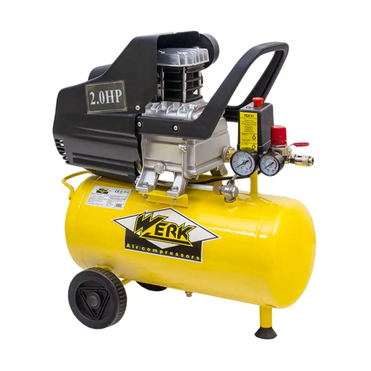 Компресор Werk BM-2T24N мідна обмотка 24 л 200 л/хв (0060)