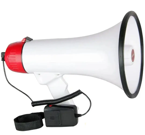 Громкоговоритель UKC Megaphone ER 55 12v 12 Вт Бело-красный (21724961)