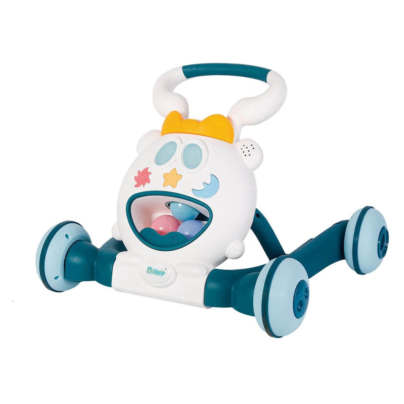Каталка-ходунки 6201B Baby Walker интерактивная игровая панель (22737517)