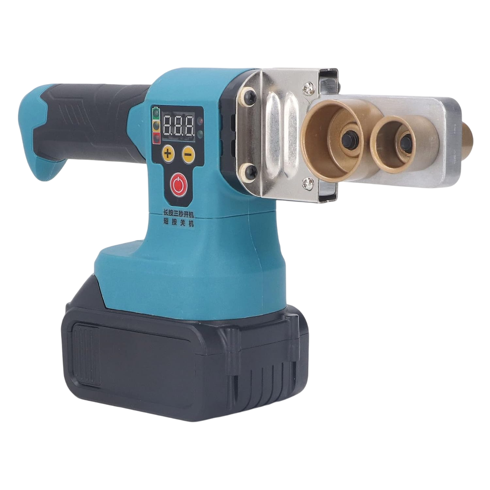 паяльник для пластикових труб акумуляторний у кейсі (2801) паяльник для пластикових труб акумуляторний у кейсі (2801)