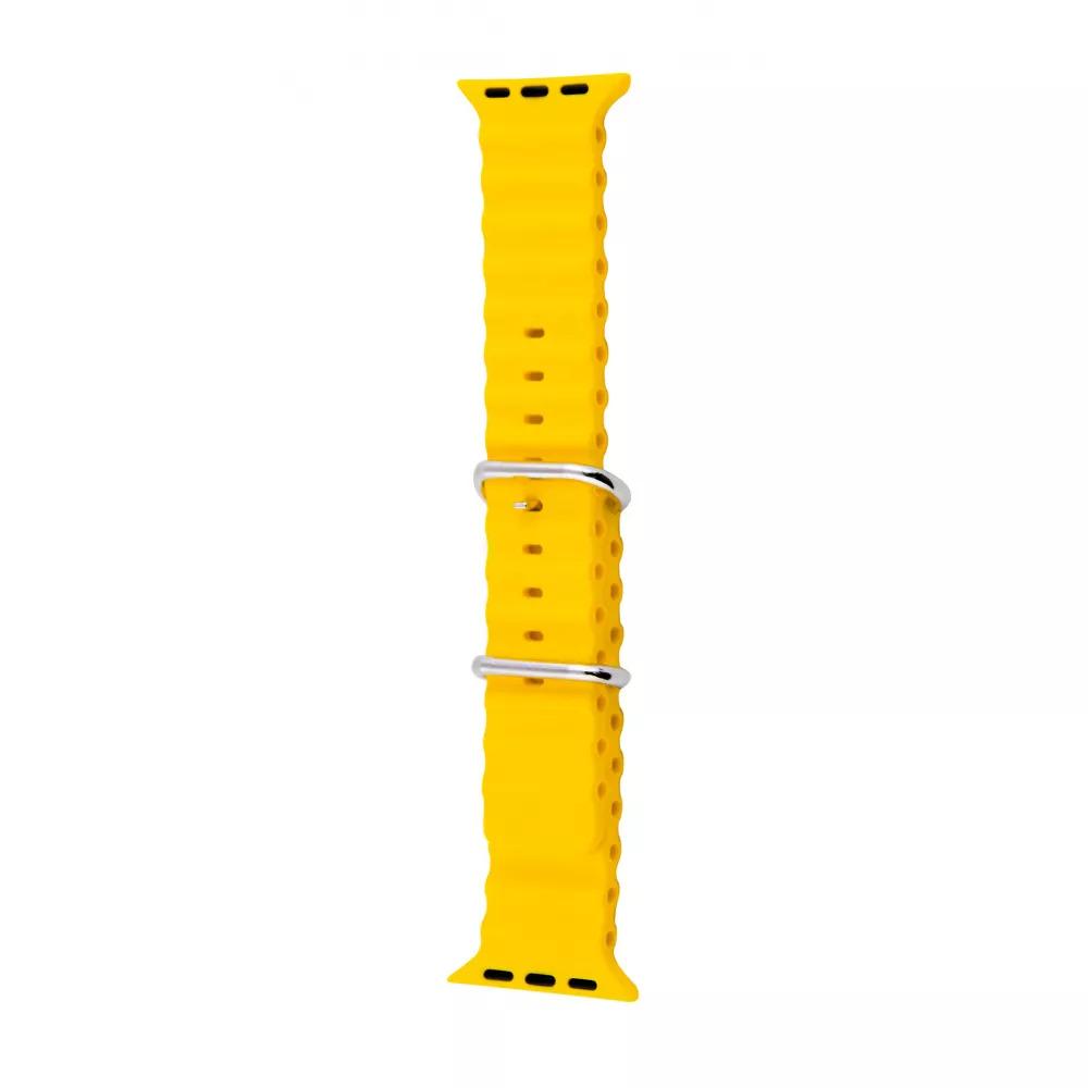 Ремінець PRC для смарт-годинника Apple Watch Ocean Band 38/40/41 мм Yellow (13968081)