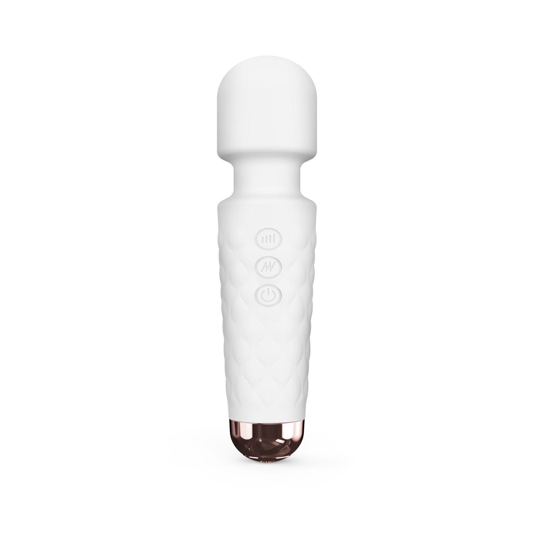 Вибромассажер мини Dorcel Wand Mini Wanderful White (SO7814)