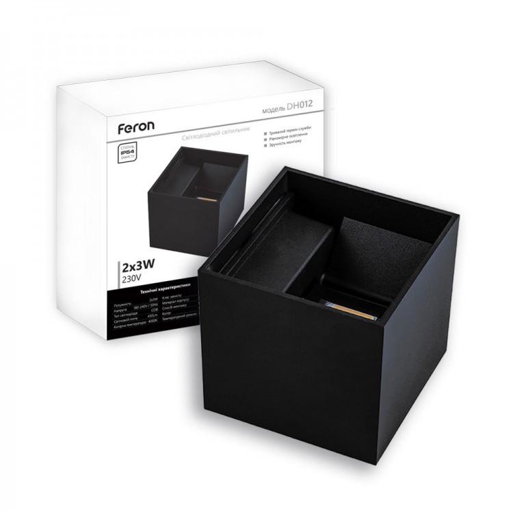 Світильник архітектурний Feron DH012 Чорний (1314551152) - фото 2 Світильник архітектурний Feron DH012 Чорний (1314551152) - фото 2