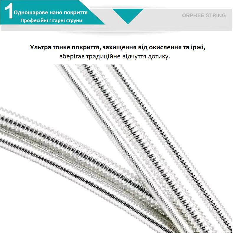 Струны для классической гитары Orphee QC-5 (ID00167) - фото 4
