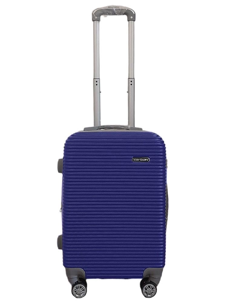 Чемодан маленький под ручную кладь Carbon 0508 S пластиковый Синий Чемодан маленький под ручную кладь Carbon 0508 S пластиковый Синий