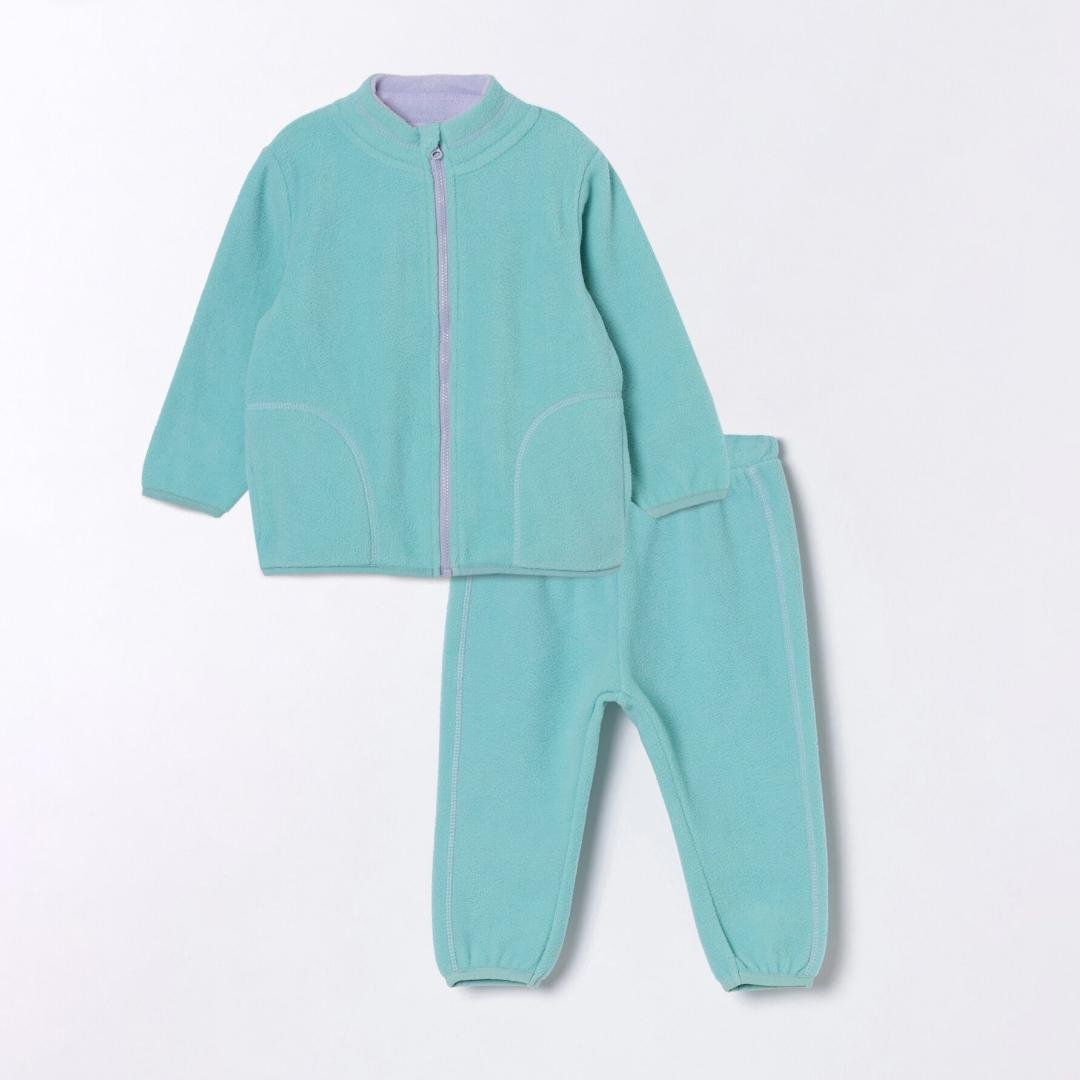 Костюм флісовий Lefties для дівчинки 104 см Бірюзовий