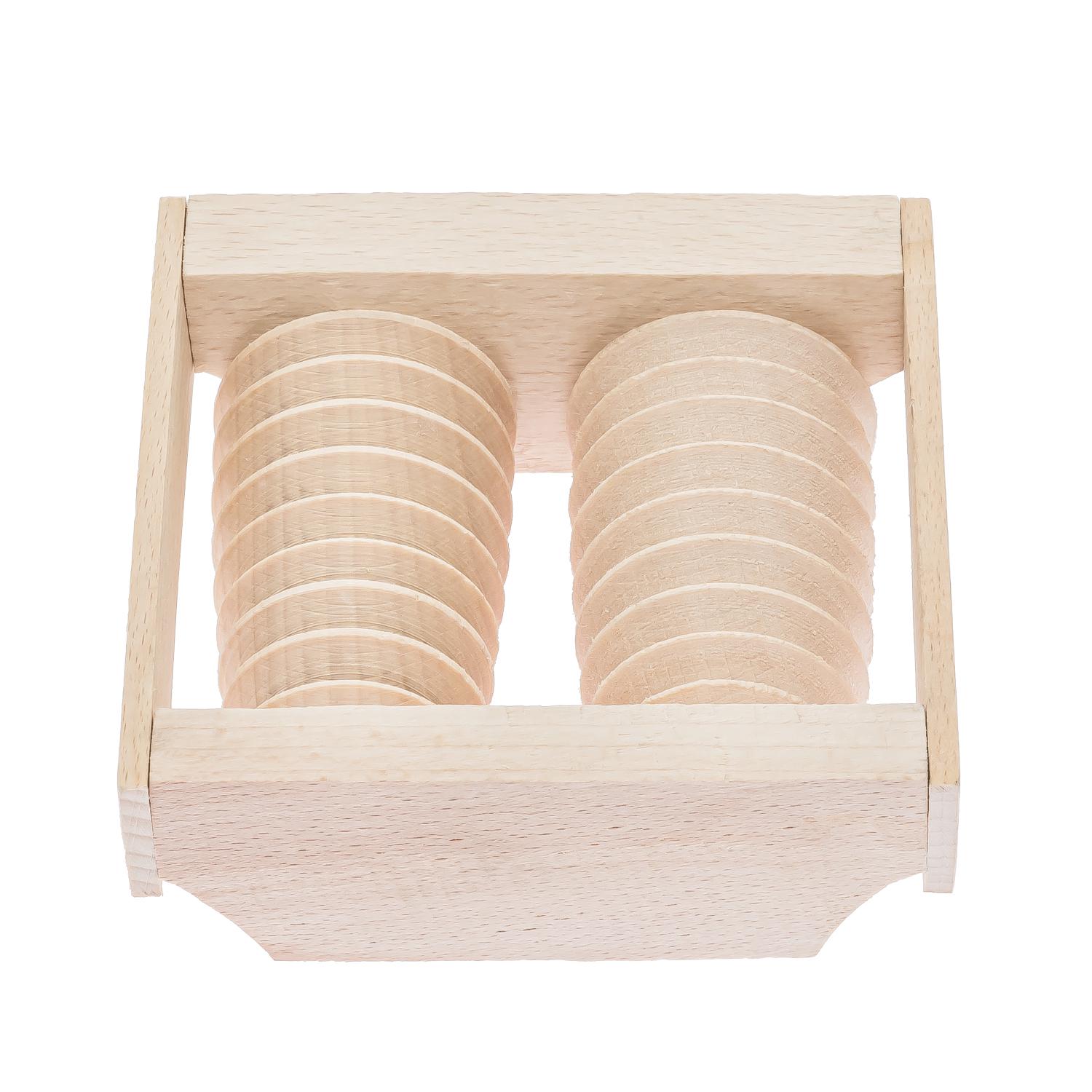 Массажер для стоп деревянный для профилактики плоскостопия и рефлекторного массажа на 2 ролика на одну ногу (87039) - фото 6 Массажер для стоп деревянный для профилактики плоскостопия и рефлекторного массажа на 2 ролика на одну ногу (87039) - фото 6