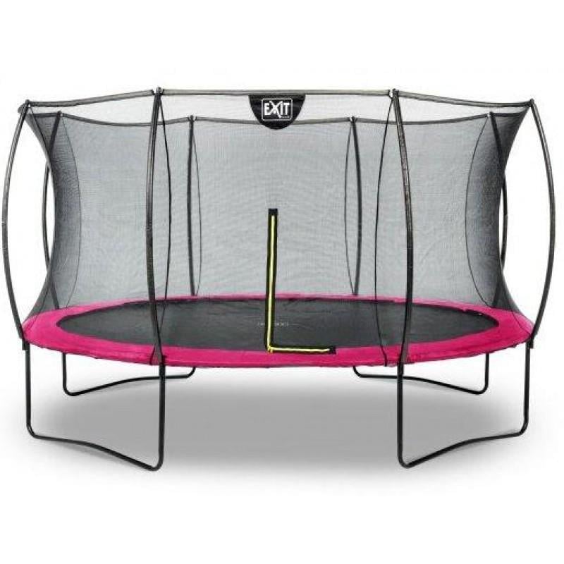 Батут Exit Toys Silhouette 366 см Розовый (12.93.12.60)