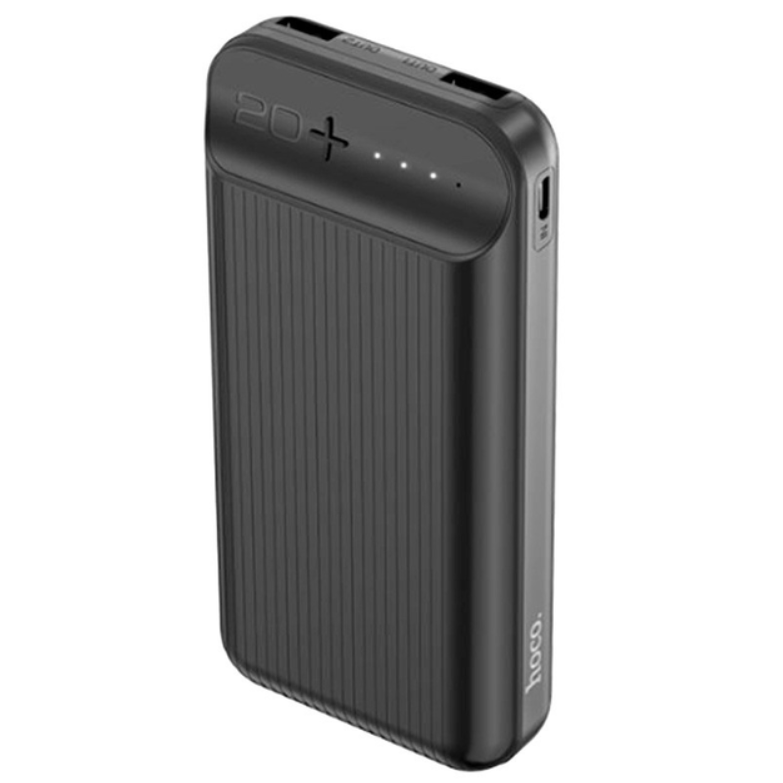 Павербанк Hoco J52A 2 USB 2A 20000 mAh Чорний (6931474718303)