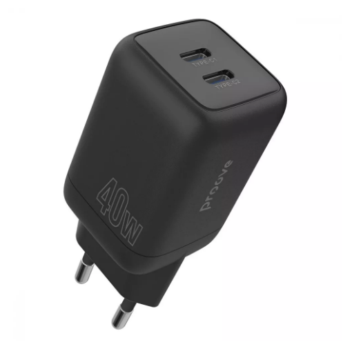 Зарядное устройство Proove Shot GaN 40W Black (WCSP4020001)