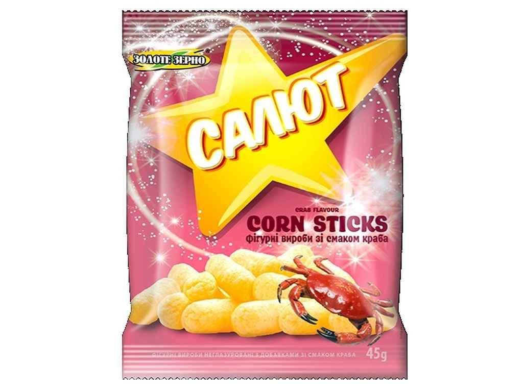 Фігурні вироби Золоте Зерно З крабом Салют 45 г (865660)