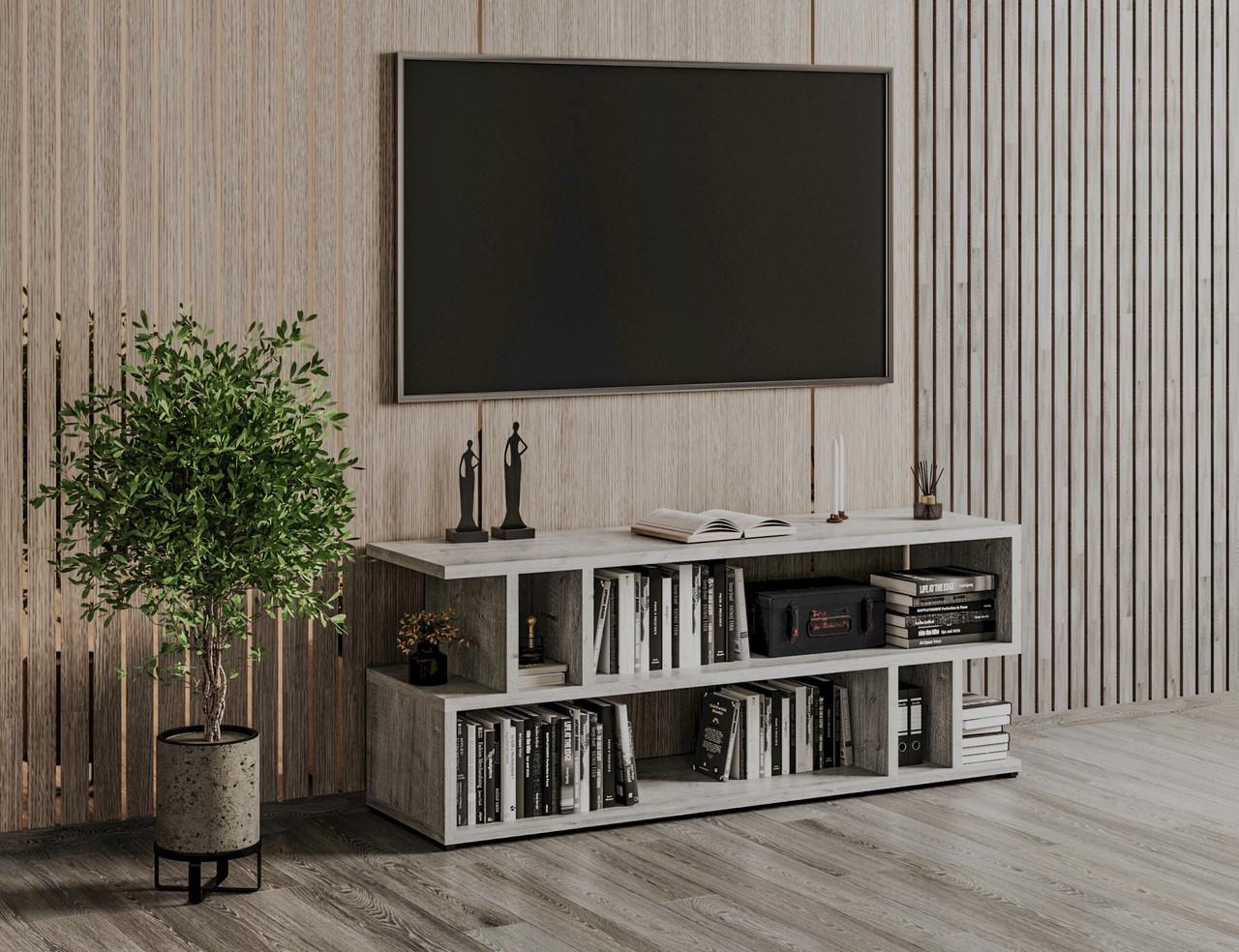 Тумба ТВ Moreli Id27-179 400x526x398 мм Бетон (id27-179-beton)