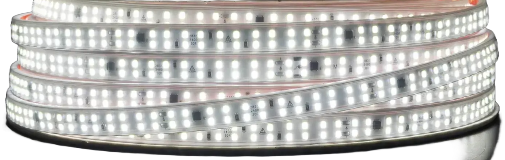 Светодиодная лента Prolum Series S 2835/240 IP67 220V Белый (361014)