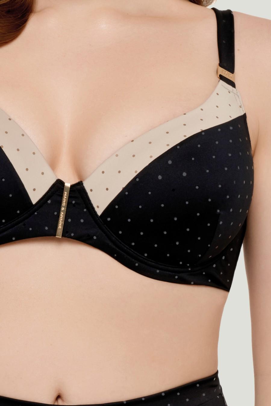 Верх купальника з м'якою чашкою Marc&Andre 52E Чорний (66029) - фото 4 Верх купальника з м'якою чашкою Marc&Andre 52E Чорний (66029) - фото 4