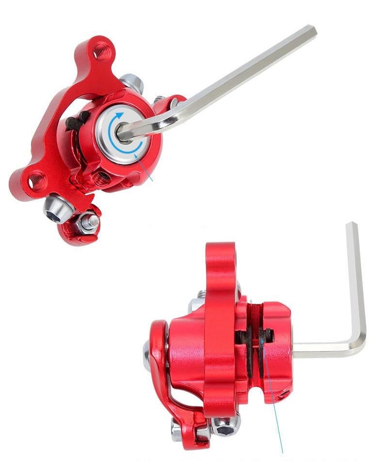 Тормозная дисковая вело машинка TOOPRE левосторонняя для дисков 120 мм 140 мм 160 мм суппорт колодки адаптер монтажные винты - фото 4 Тормозная дисковая вело машинка TOOPRE левосторонняя для дисков 120 мм 140 мм 160 мм суппорт колодки адаптер монтажные винты - фото 4