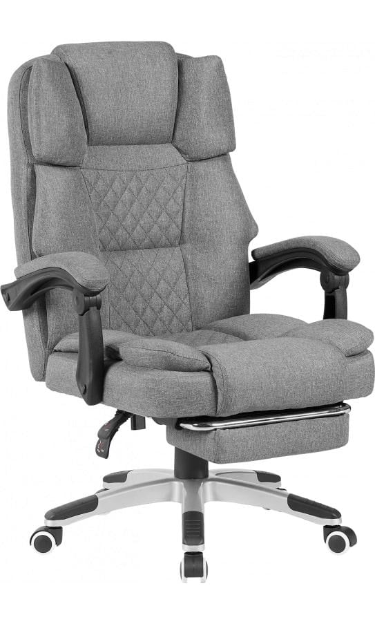 Кресло офисное GT Racer B-2514 Fabric Dark Grey (27984417)