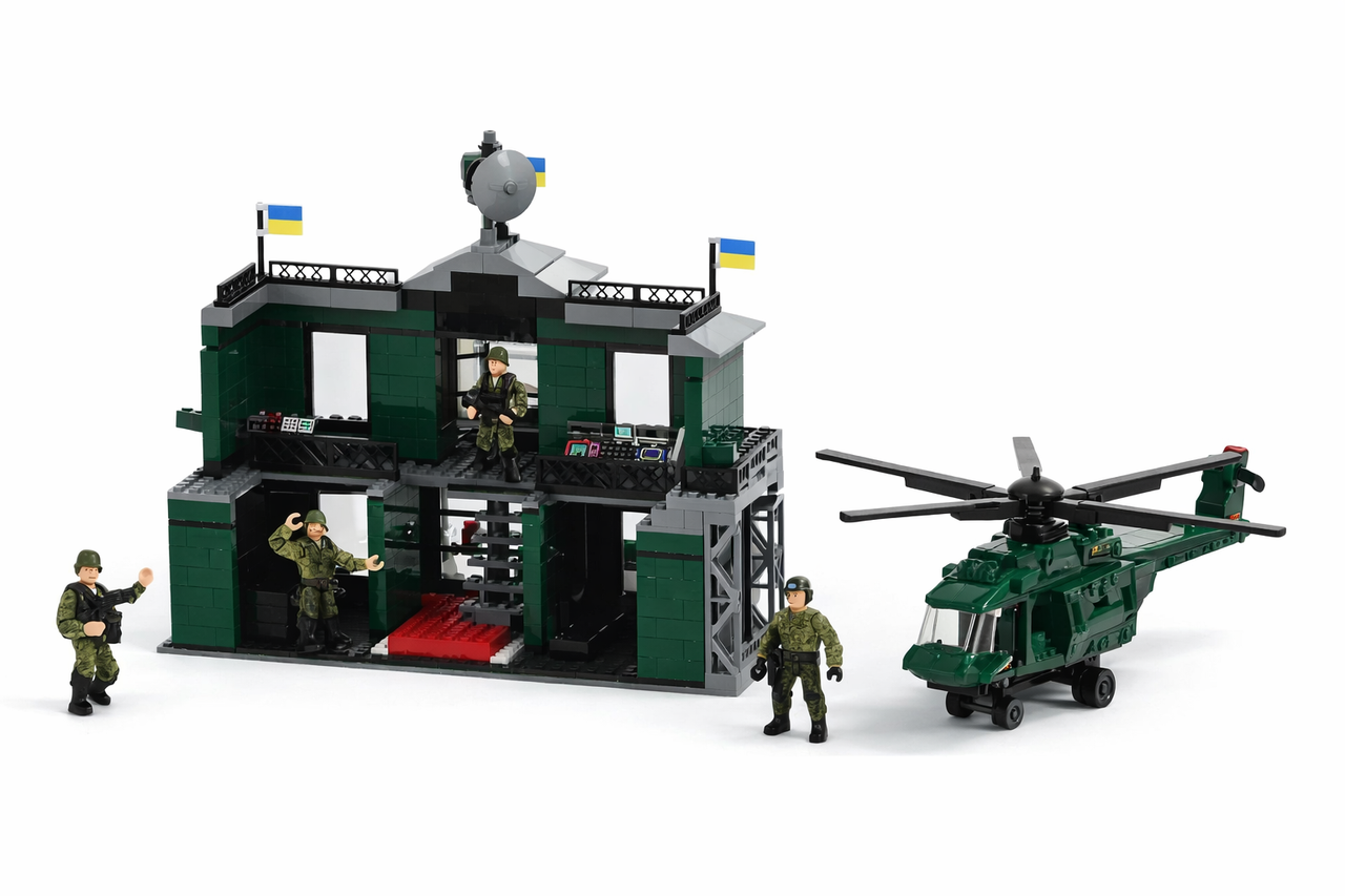 Конструктор pl-921-502 Iblock Штаб армії ЗСУ 949 дет. (2085852052)