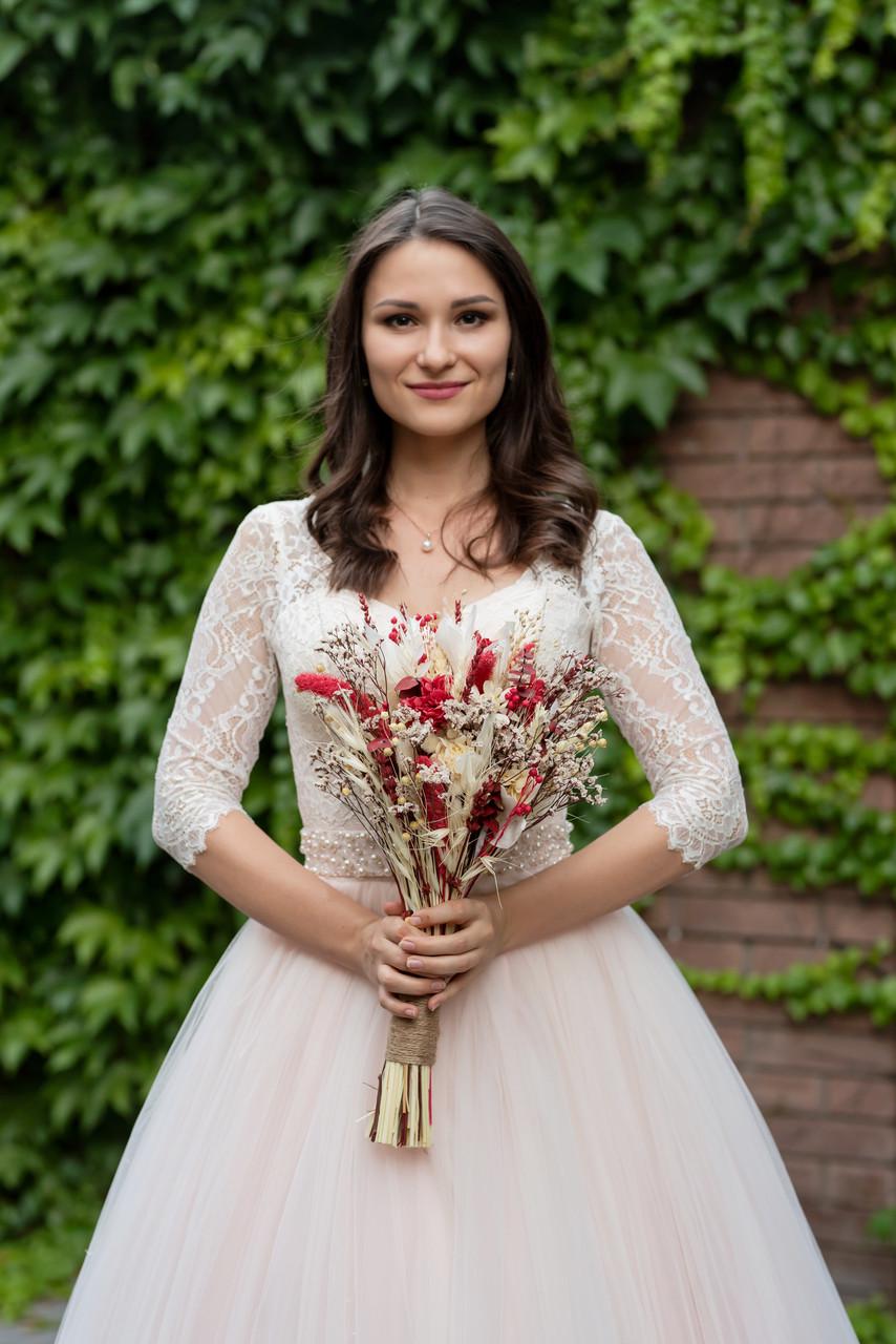 Букет весільний Заповітна мрія S 15х30 см (1665538995) - фото 2