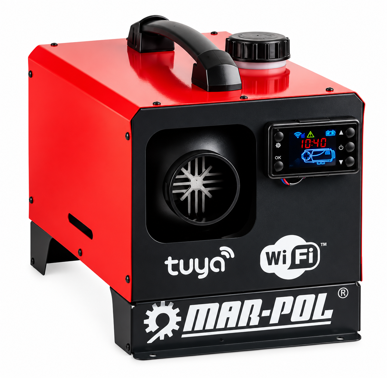 Обогреватель дизельный автономный MAR-POL M80955 8 кВт 12/230 В WiFi Tuya с пультом (M80955)