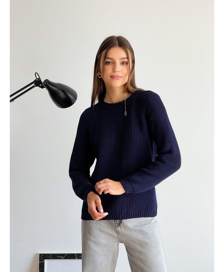 Джемпер ART KNIT Cotton L/XL Індіго (27023) - фото 1