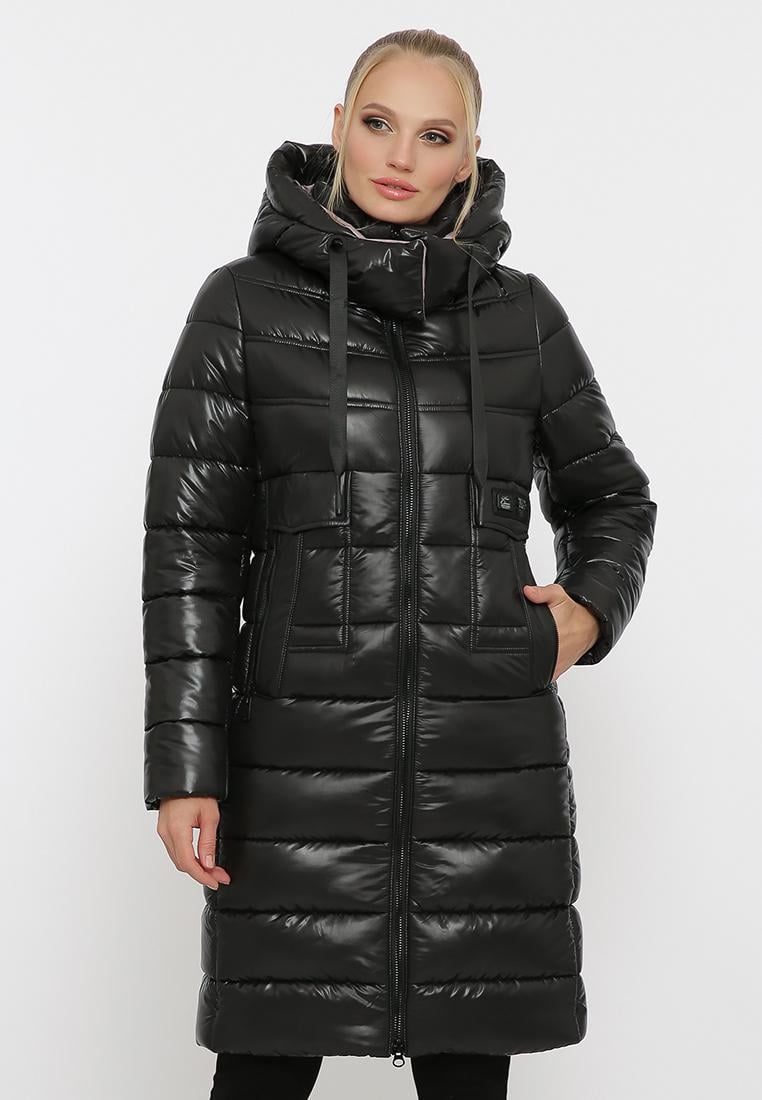 Пуховик жіночий Rolana Єва р. 52 Чорний (095-28-52)