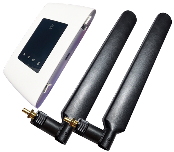 Роутер мобильный WiFi ZTE MF 920u 3G/4G/LTE Киевстар/Vodafone/Lifecell и 2 антенны 12Dbi
