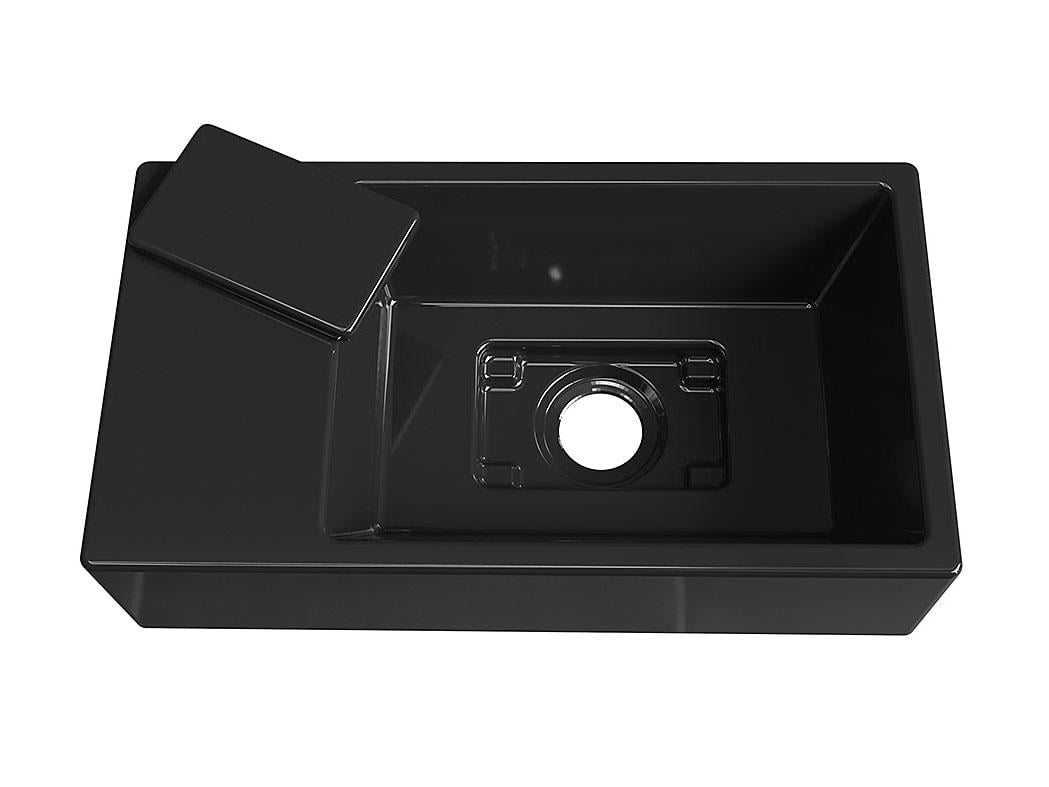 Умывальник подвесной Status Savay L Black (728) - фото 7