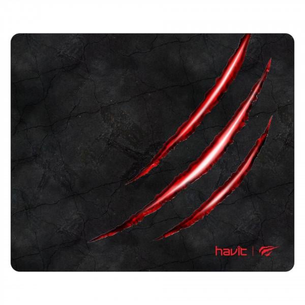 Коврик для мышки Havit HV-MP838 ткань 250х210х3 мм Black/Red (581438)