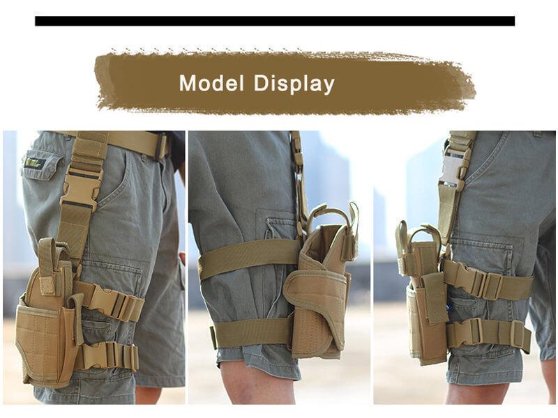 Кобура набедренная Smartex 3P Tactical ST-063 acu camouflage - фото 5 Кобура набедренная Smartex 3P Tactical ST-063 acu camouflage - фото 5