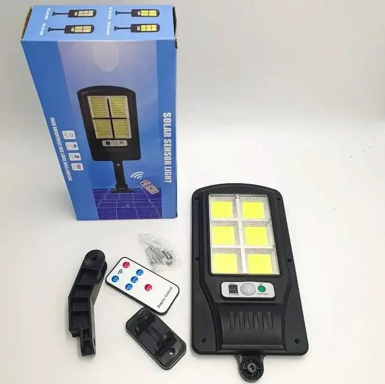 Фонарь на столб Solar Light 6COB с пультом на солнечных батареях (3357) - фото 2