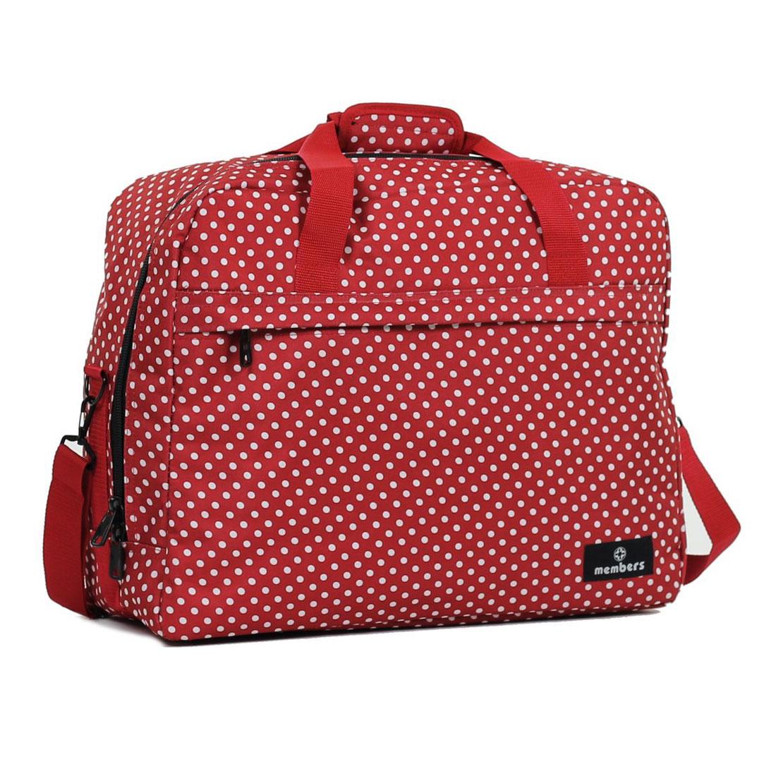 Сумка дорожня Members Essential On-Board Travel Bag 40 Red Polka