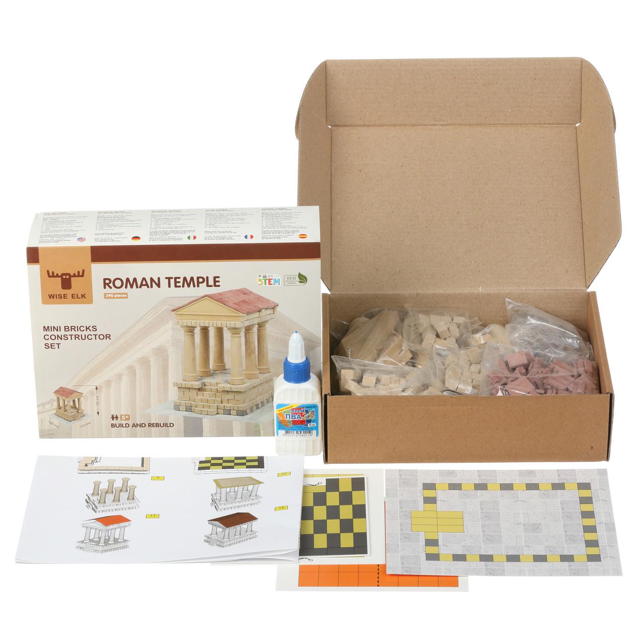 Конструктор із керамічних міні цеглинок Римський храм - фото 4