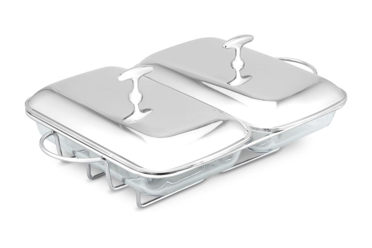 Марміт скляний на дві страви Edenberg 3,6 л (EB-1444)