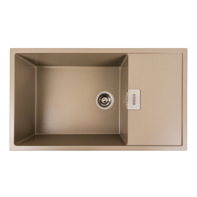 Мийка кухонна Platinum Diamond 8650 Титан (375054)